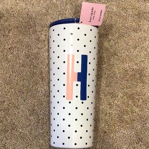 Kate Spade Initial stainless steel 24 oz Tumbler - H